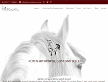 Tablet Screenshot of mentalhorse.de